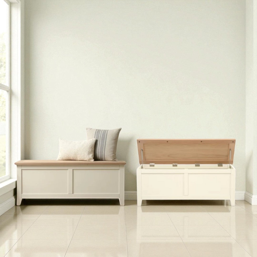 Baúl organizador de madera | Arca Muebles