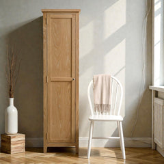 Zapatero Alto Vintage de Madera de Pino 180x40x50