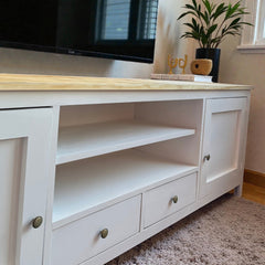 Rack de tv de madera 180x40x65