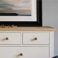 Cómoda de Madera 8 cajones 150x40x80