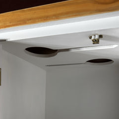 Vitrina Alta de madera Slim