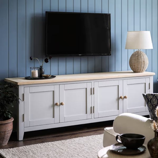 Rack tv de madera 180x40x60