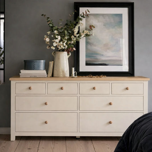 Cómoda de Madera 8 cajones