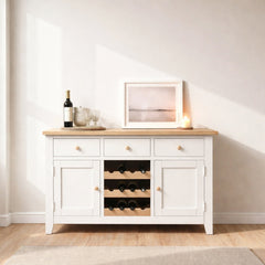 Buffet Mueble bar de madera estilo nórdico