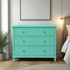 Cómoda de madera con 3 cajones 100x40x100