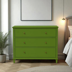 Cómoda de madera con 3 cajones 100x40x100