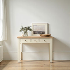 Arrimo de madera o escritorio 3 cajones 80x110x40