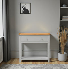 Arrimo de madera 1 cajón 75x80x35