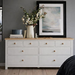 Cómoda de Madera 8 cajones