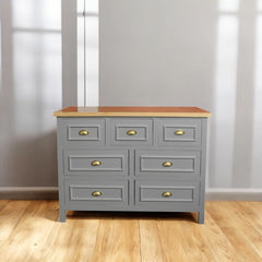 Cómoda de Madera 7 cajones