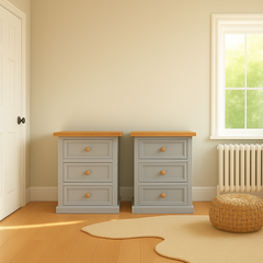 Par de Veladores Malmo 45x40x70