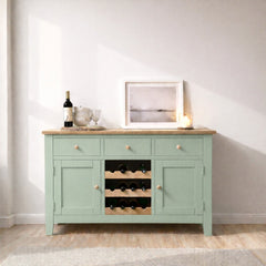 Buffet Mueble bar de madera estilo nórdico