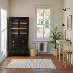 Vitrina de madera Vintage