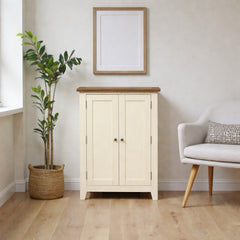 Zapatero Vintage de Madera con repisas