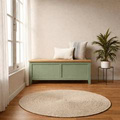 Baúl de madera Vintage