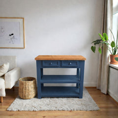 Arrimo Minimalista de madera 2 Cajones