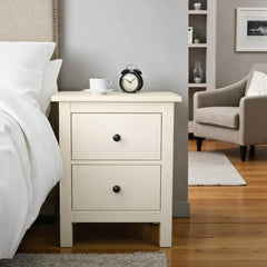 Velador de madera 2 cajones