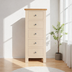 Cómoda de Madera 5 cajones