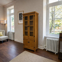 Vitrina de madera Retro S