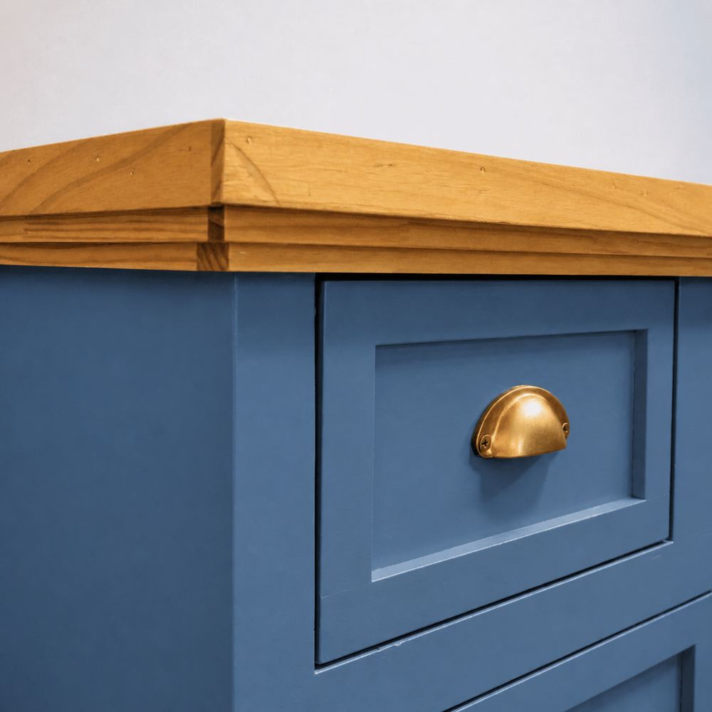 comoda-de-madera-vintage-con-cajon-de-seguridad-azul-marino-1