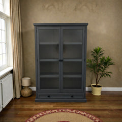 Vitrina de madera Natural