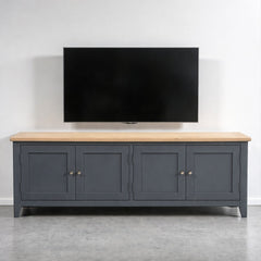 Rack tv de madera 4 puertas