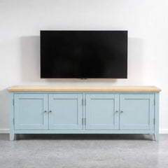 Rack tv de madera 4 puertas