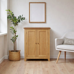 Zapatero Vintage de Madera con repisas