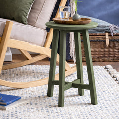 Mesa Lateral de madera Redonda