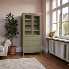 Vitrina de madera Vintage