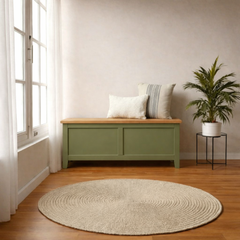 Baúl de madera Vintage