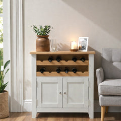 Mueble bar de madera