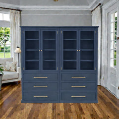 Vitrina de madera modular Doble