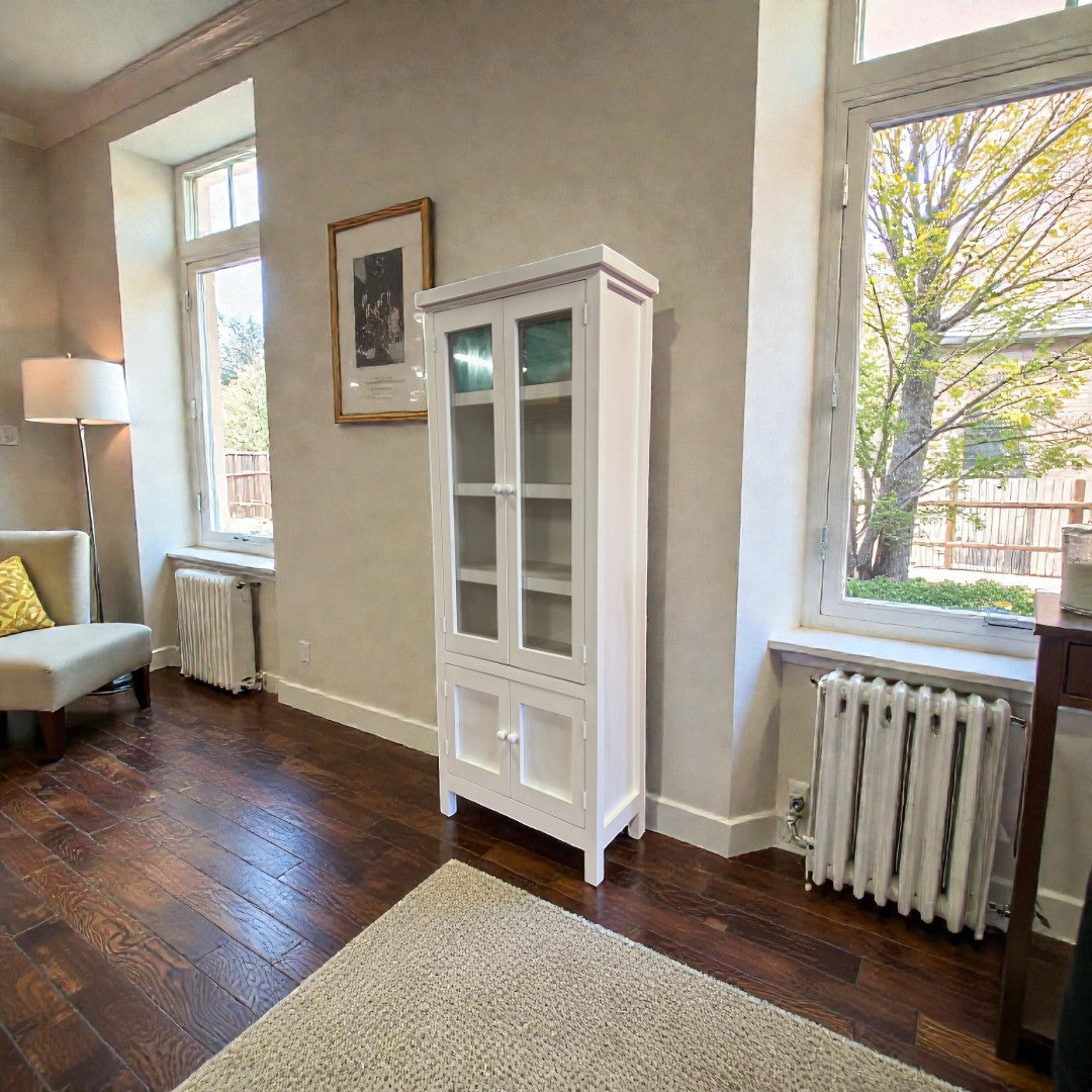 Vitrina de madera Retro S