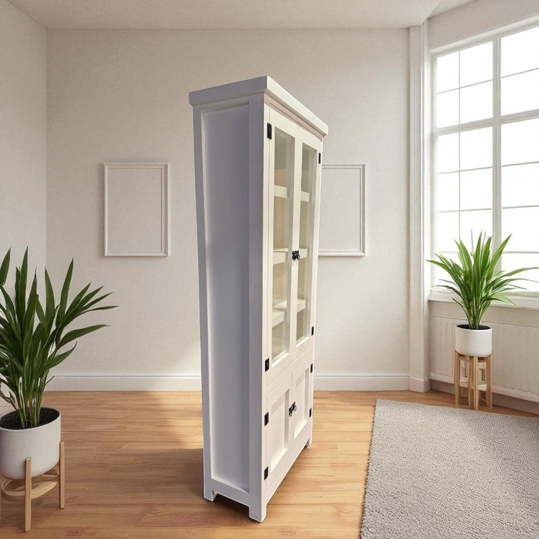 Vitrina de madera Retro S