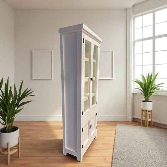 Vitrina de madera Retro S