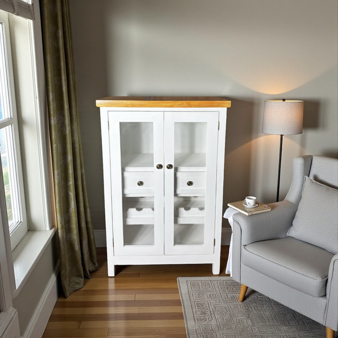 Mini Vitrina Bar de madera