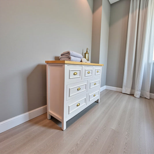 Cómoda de Madera 7 cajones