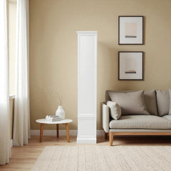 Librero de madera con Estantería 140x35x180