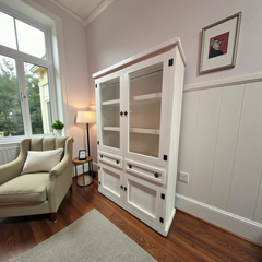 Vitrina de madera Organizadora Clásica