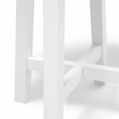 Mesa Lateral de madera Redonda 35x35x55