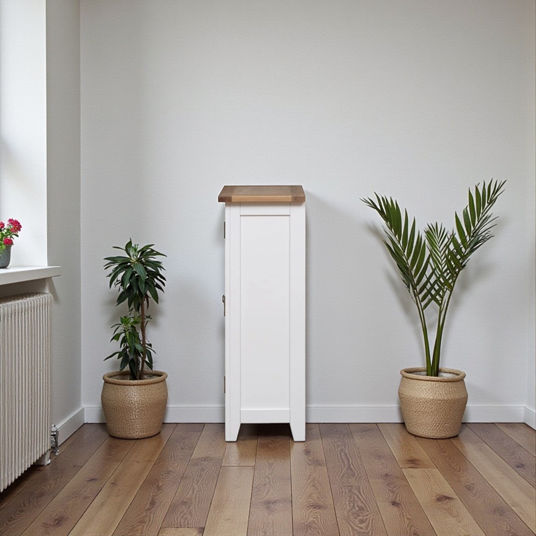 Zapatero Vintage de Madera de Pino 80x40x110