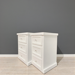 Par de Veladores Malmo 45x40x70