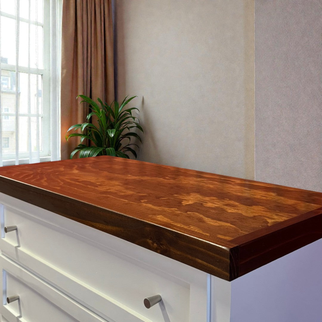 Cómoda de Madera 5 cajones 80x40x100