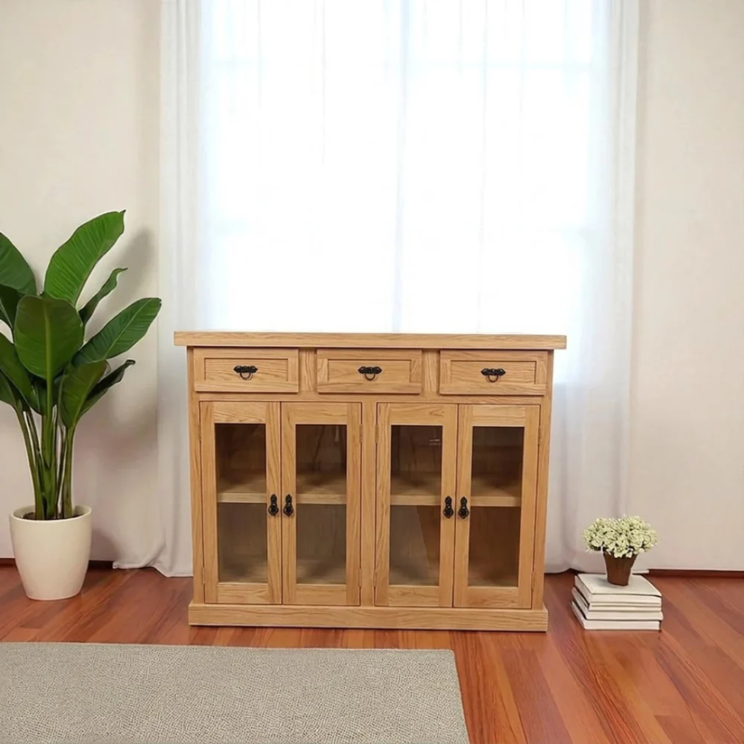 Buffet de madera 4 puertas