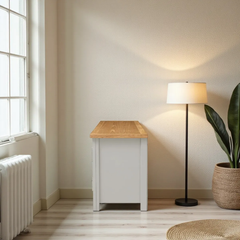 Rack de tv de madera Priana + 2 Puertas