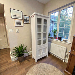 Vitrina de madera Retro S