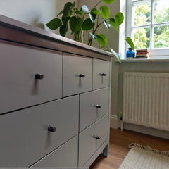 Cómoda de Madera 7 cajones 110x40x80