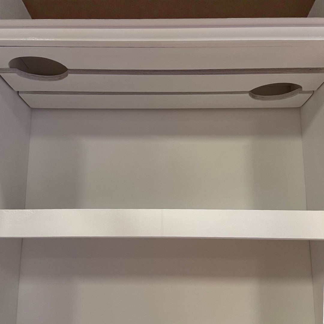 Vitrina de madera Retro S