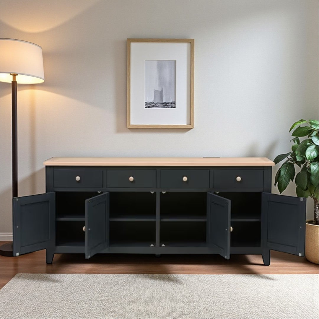 Buffet de madera XL 180x45x80